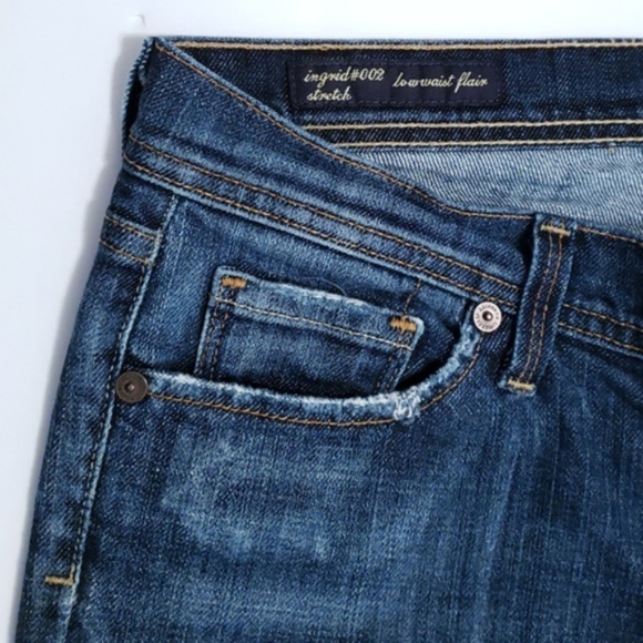 Citizens of Humanity INGRID FLARE Dark Jeans 28 - Picture 3 of 8